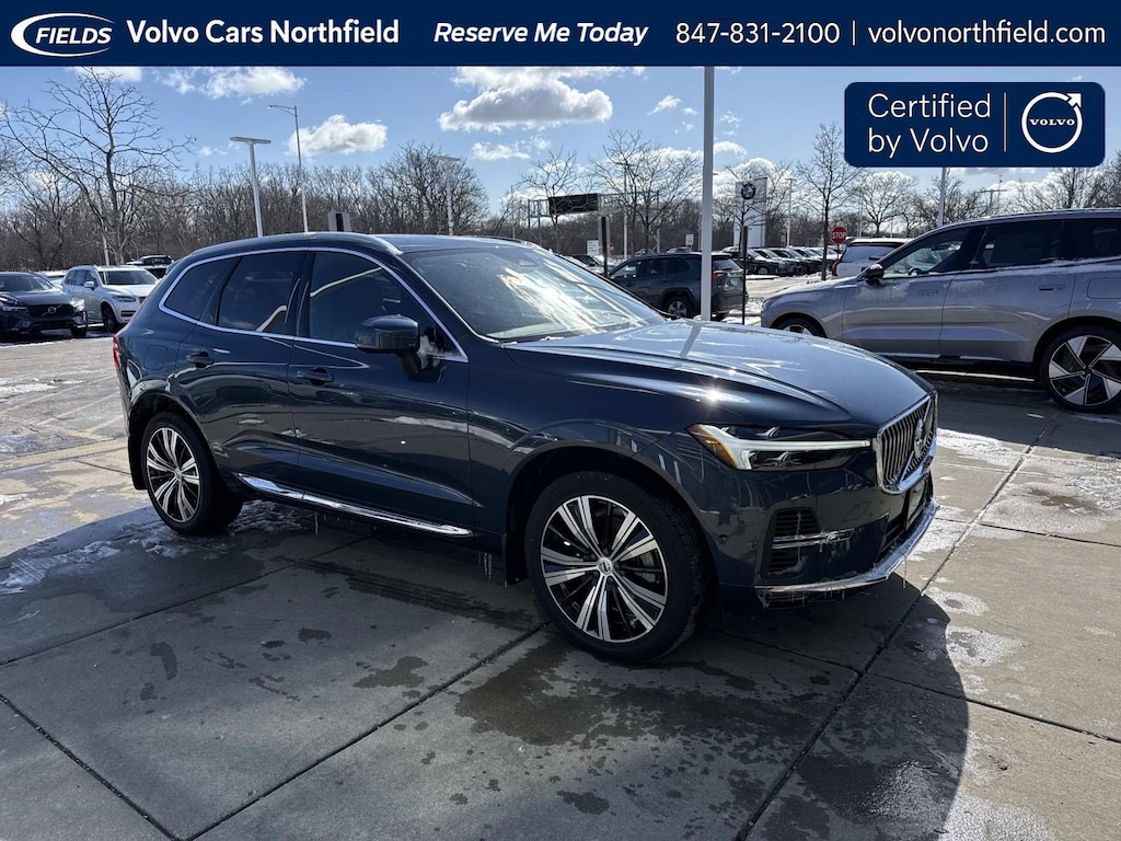 Certified 2023 Volvo XC60 Recharge Plug-In Hybrid T8 Plus Bright Theme SUV