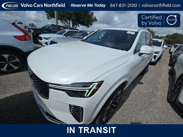 Crystal White Pearl 2026 Volvo XC90 B6 Plus 7-Passenger AWD SUV / Crossover All-Wheel Drive Automatic