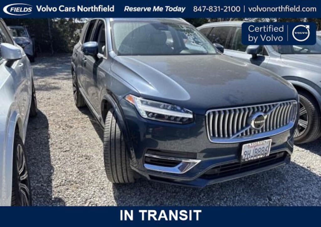 Certified 2023 Volvo XC90 Recharge Plug-In Hybrid T8 Plus Bright Theme 7 Passenger SUV