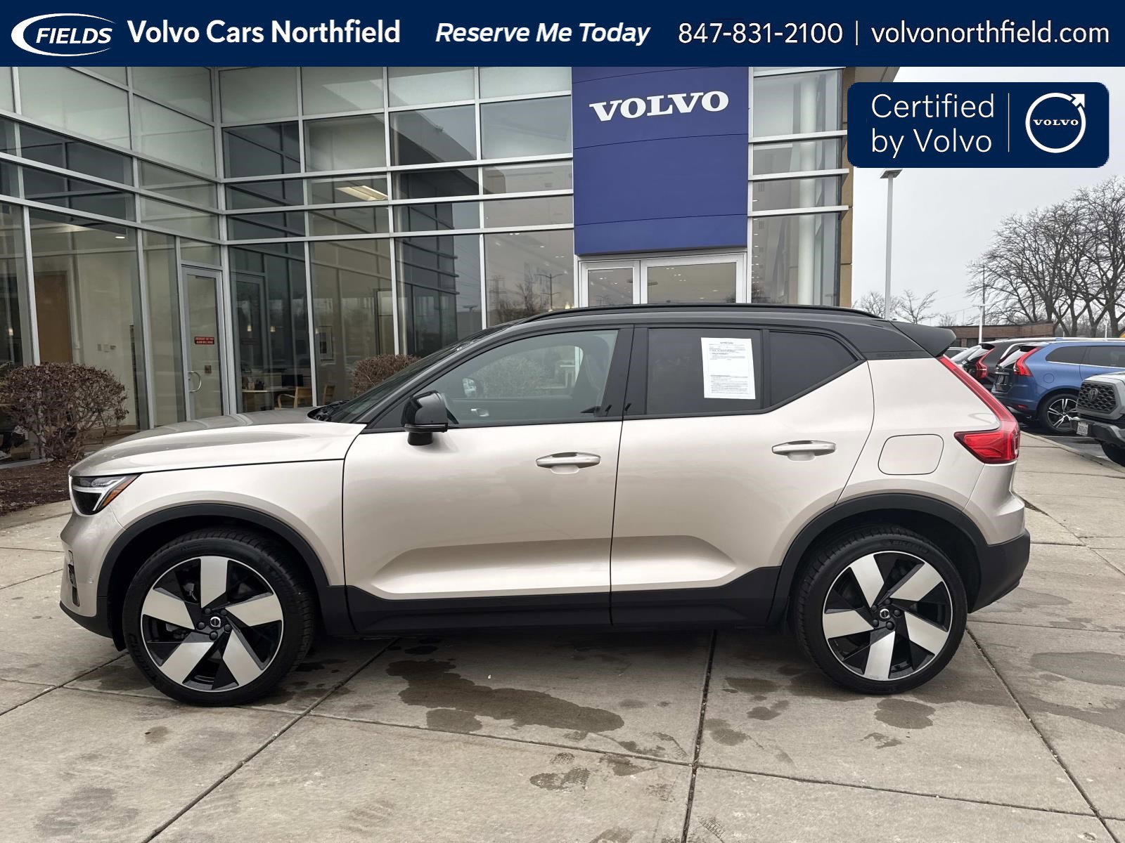 Certified 2023 Volvo XC40 Ultimate with VIN YV4ED3UM3P2017797 for sale in Northfield, IL