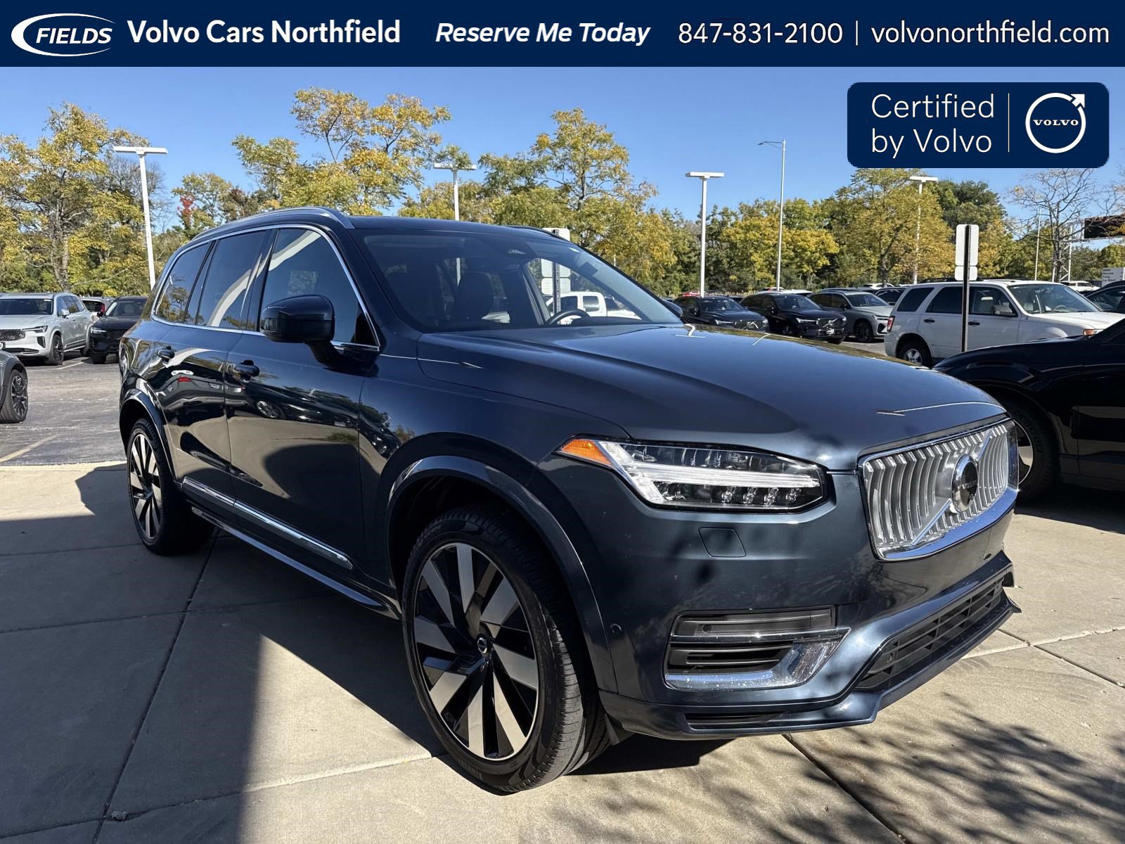 Certified 2024 Volvo XC90 plug-in hybrid T8 Plus Bright Theme 7 Passenger SUV