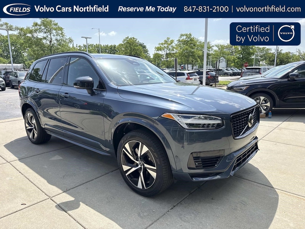 Certified 2023 Volvo XC90 Recharge Plug-In Hybrid T8 Plus Dark Theme 7 Passenger SUV