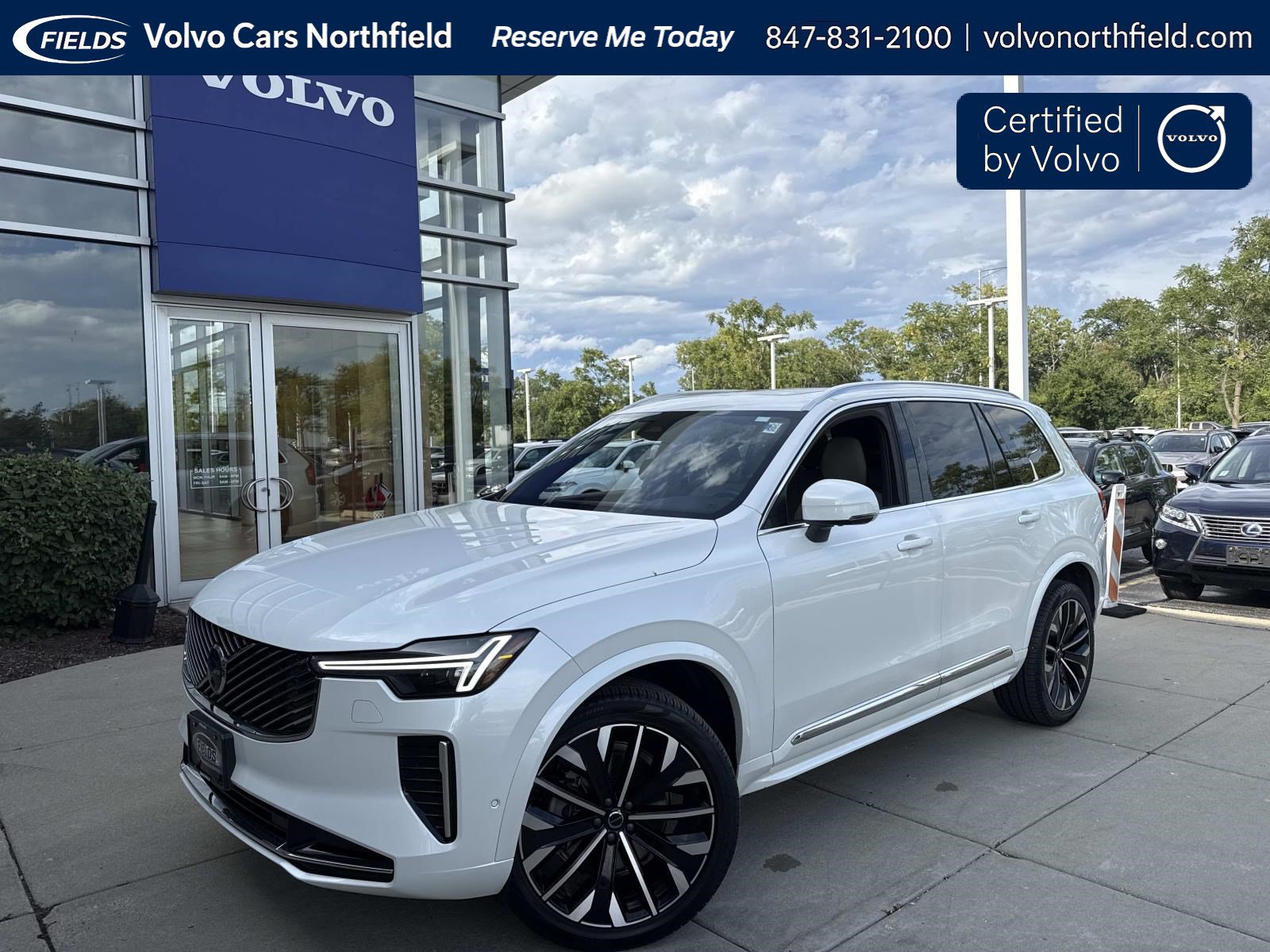 Crystal White Pearl 2026 Volvo XC90 SUV / Crossover All-Wheel Drive Automatic