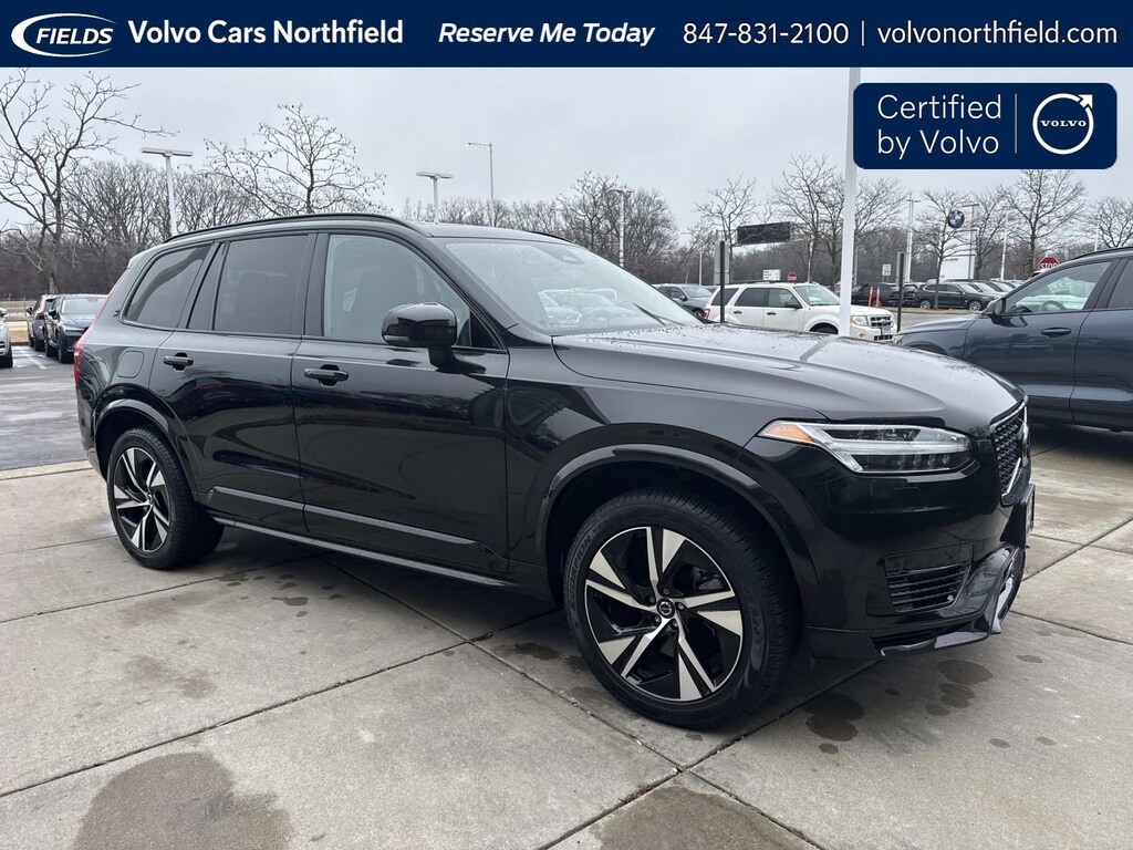 Certified 2023 Volvo XC90 Recharge Plug-In Hybrid T8 Plus Dark Theme 7 Passenger SUV