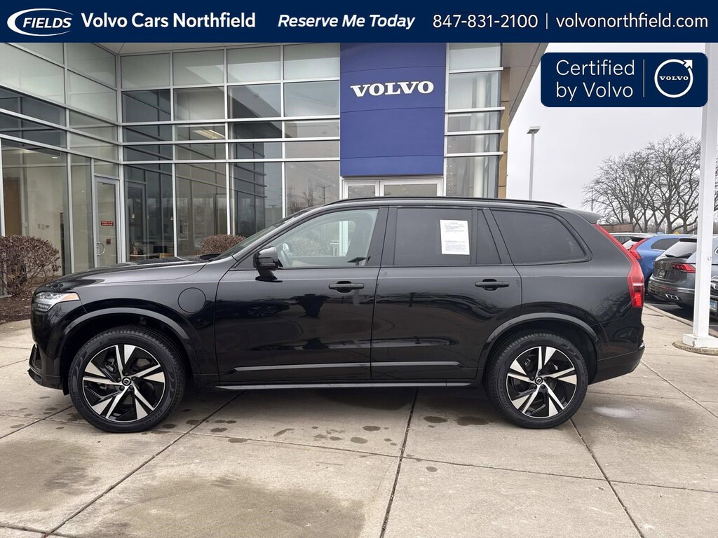 Certified 2023 Volvo XC90 Recharge Plug-In Hybrid T8 Plus Dark Theme 7 Passenger SUV