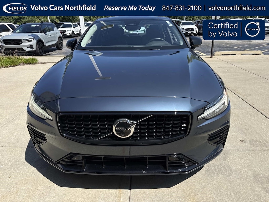 Certified 2024 Volvo S60 plug-in hybrid T8 Plus Dark Theme Sedan