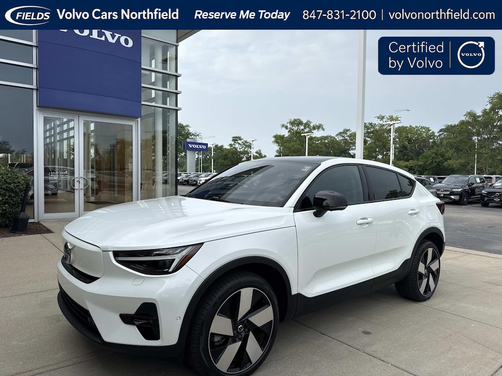 Certified 2023 Volvo C40 Recharge Pure Electric Ultimate SUV