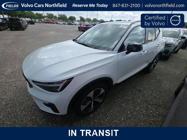 Crystal White 2026 Volvo XC40 B5 Plus AWD SUV / Crossover All-Wheel Drive Automatic