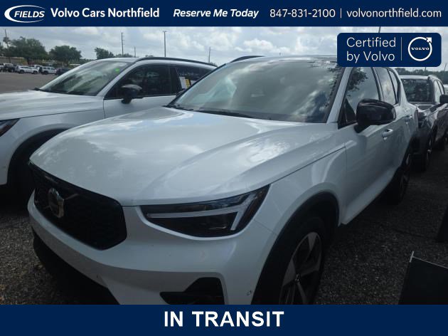 Crystal White 2026 Volvo XC40 B5 Plus AWD SUV / Crossover All-Wheel Drive Automatic