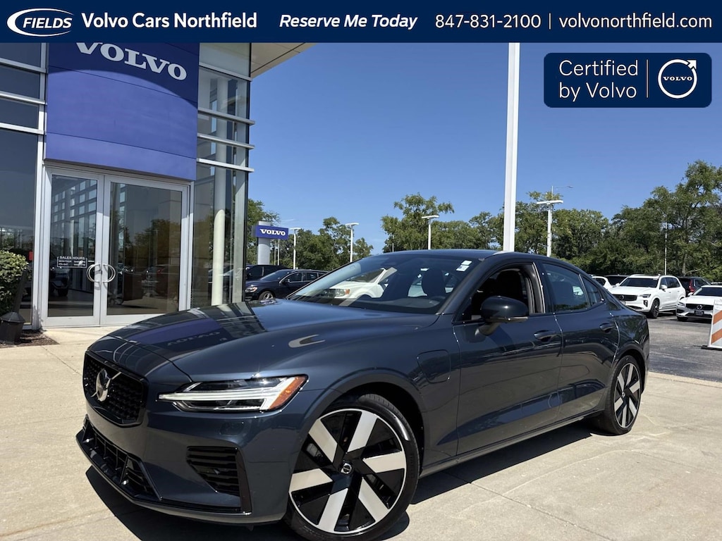 Certified 2024 Volvo S60 plug-in hybrid T8 Plus Dark Theme Sedan