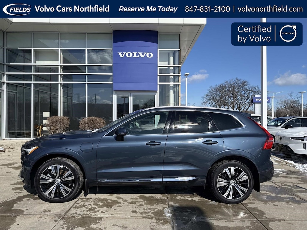 Certified 2023 Volvo XC60 Recharge Plug-In Hybrid T8 Plus Bright Theme SUV