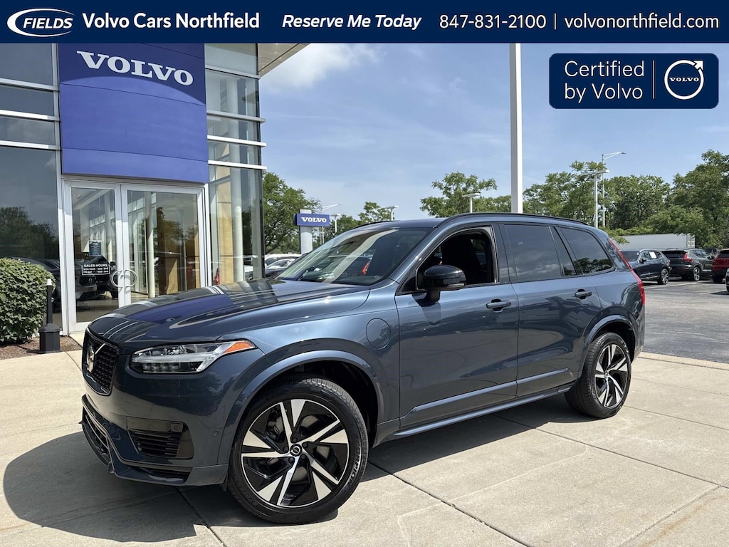 Certified 2023 Volvo XC90 Recharge Plug-In Hybrid T8 Plus Dark Theme 7 Passenger SUV