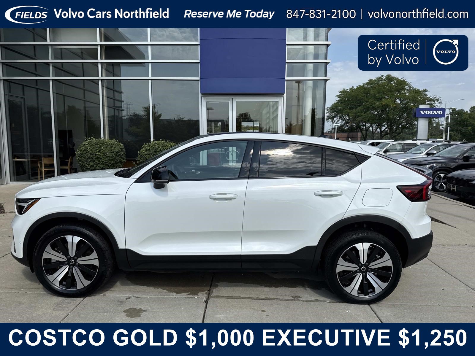 Used 2023 Volvo C40 Plus with VIN YV4ED3GL6P2037366 for sale in Northfield, IL