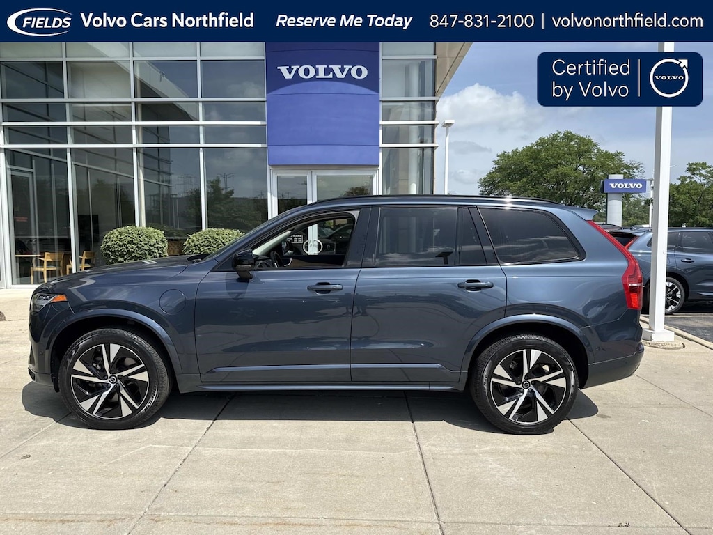 Certified 2023 Volvo XC90 Recharge Plug-In Hybrid T8 Plus Dark Theme 7 Passenger SUV