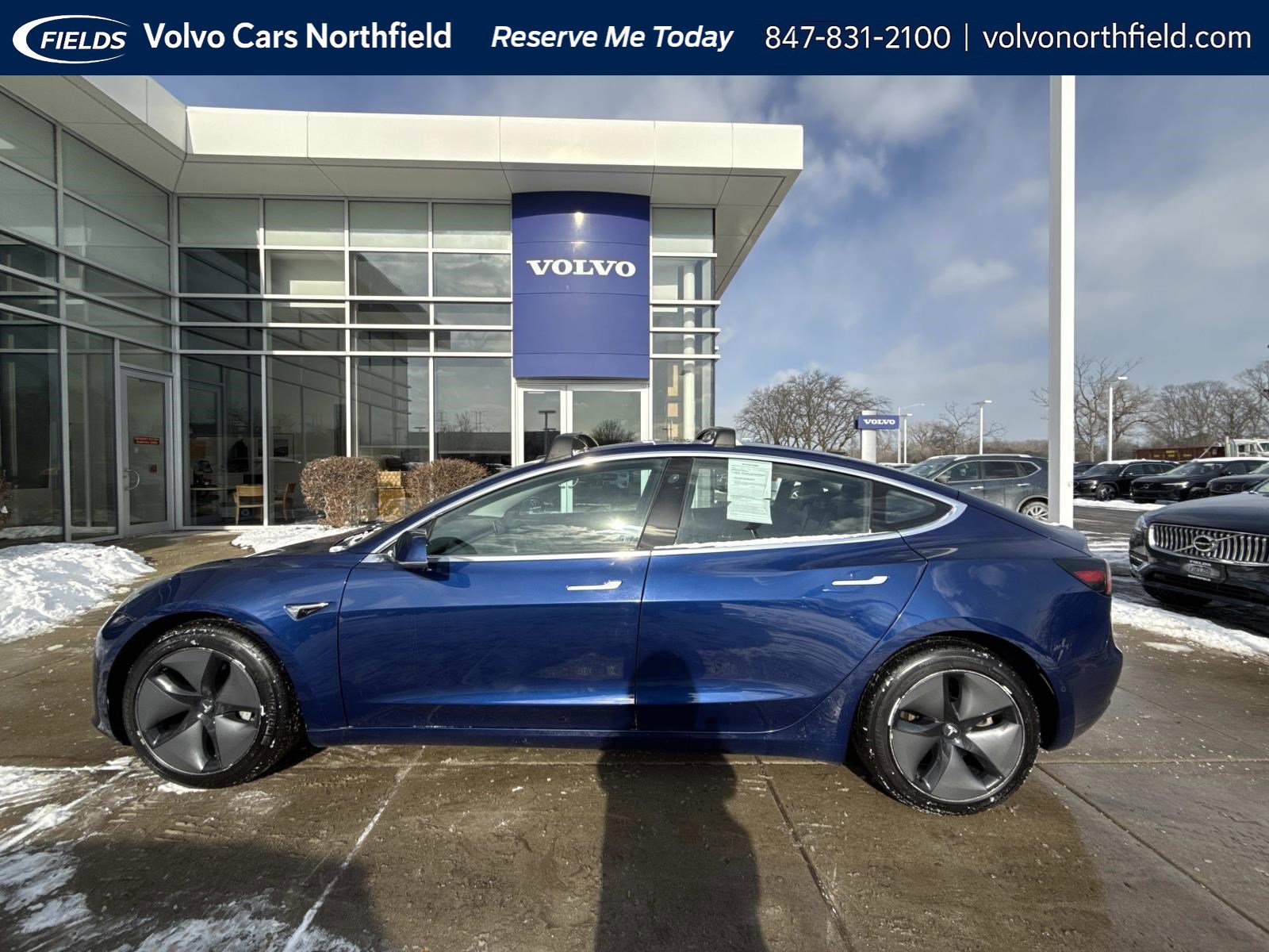 Used 2018 Tesla Model 3 Long Range Dual Motor with VIN 5YJ3E1EB4JF146029 for sale in Northfield, IL