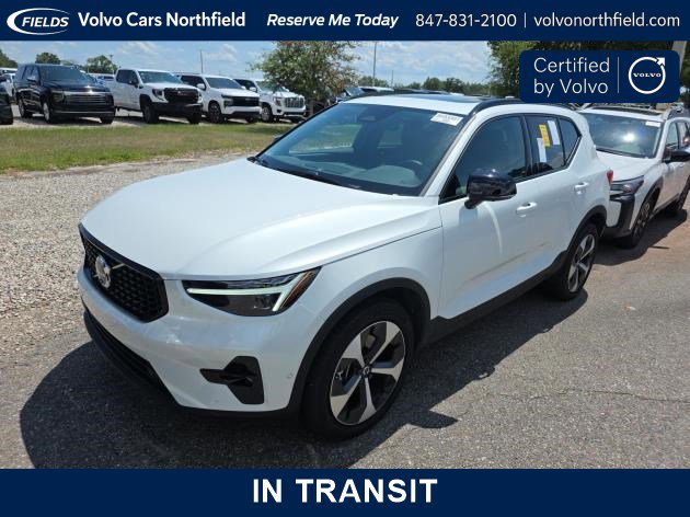 Crystal White 2026 Volvo XC40 B5 Plus AWD SUV / Crossover All-Wheel Drive Automatic
