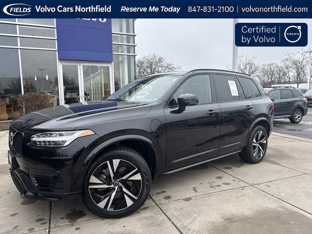 Certified 2023 Volvo XC90 Recharge Plug-In Hybrid T8 Plus Dark Theme 7 Passenger SUV