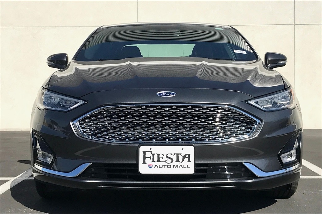 Certified 2019 Ford Fusion Energi Titanium with VIN 3FA6P0SU0KR286821 for sale in Cathedral City, CA