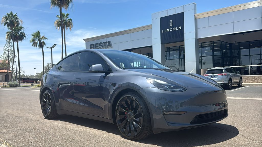 Used 2022 Tesla Model Y Performance with VIN 7SAYGDEF8NF454091 for sale in Mesa, AZ
