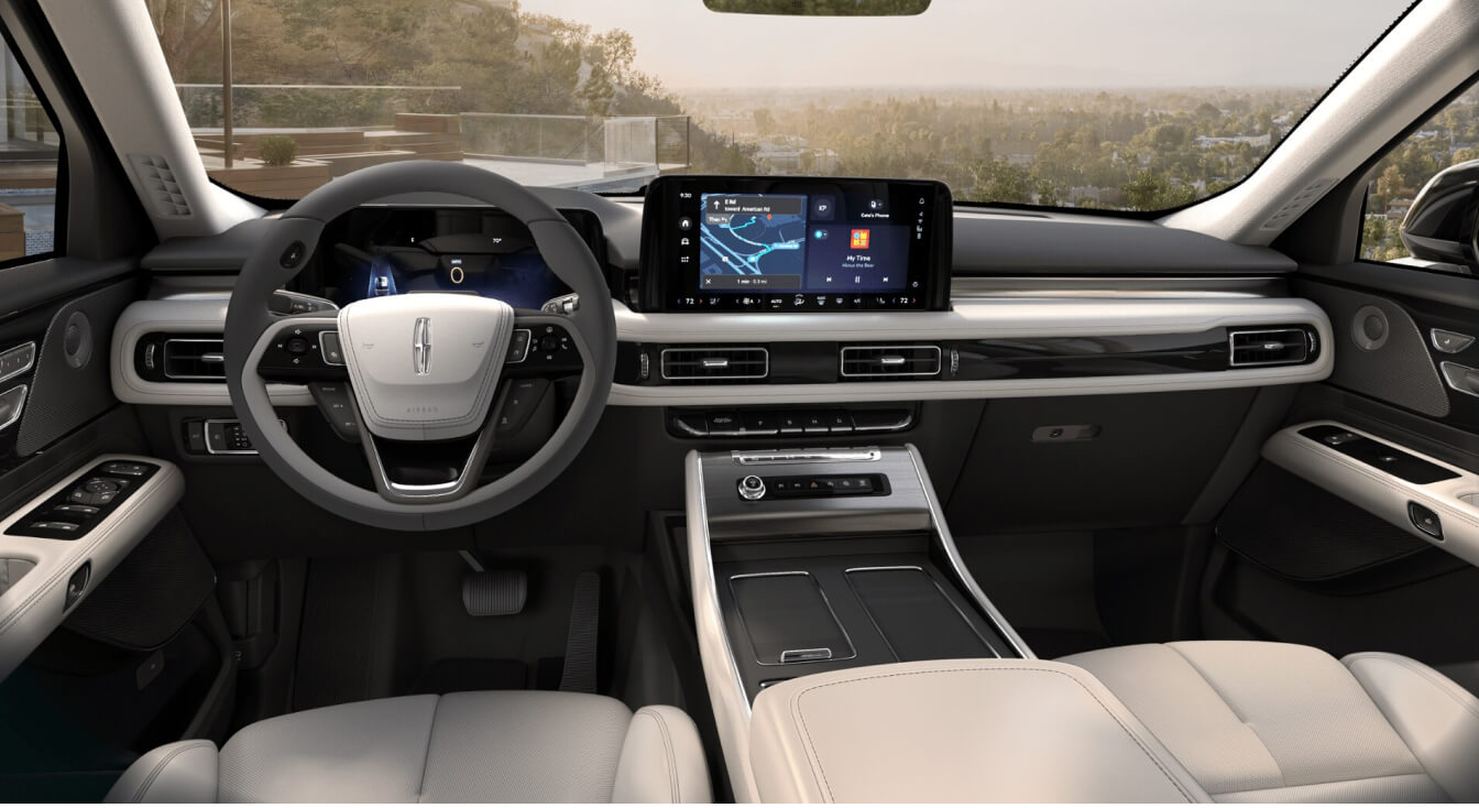 The Lincoln Aviator Reserve Interior