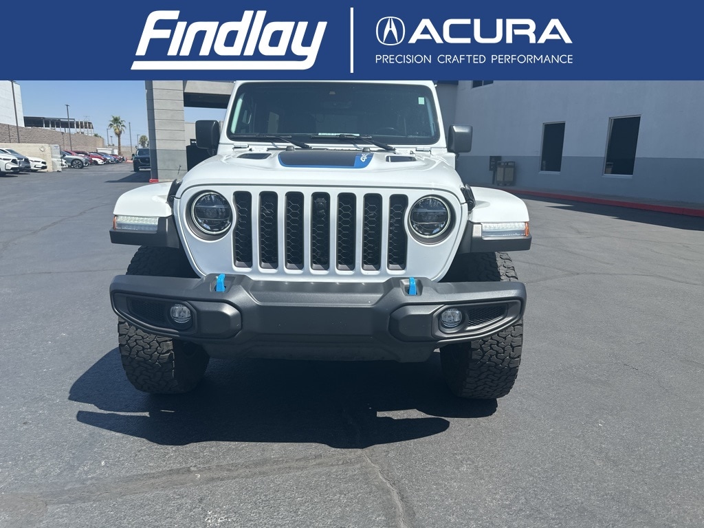 Used 2021 Jeep Wrangler Unlimited Rubicon 4XE with VIN 1C4JJXR60MW642075 for sale in Henderson, NV