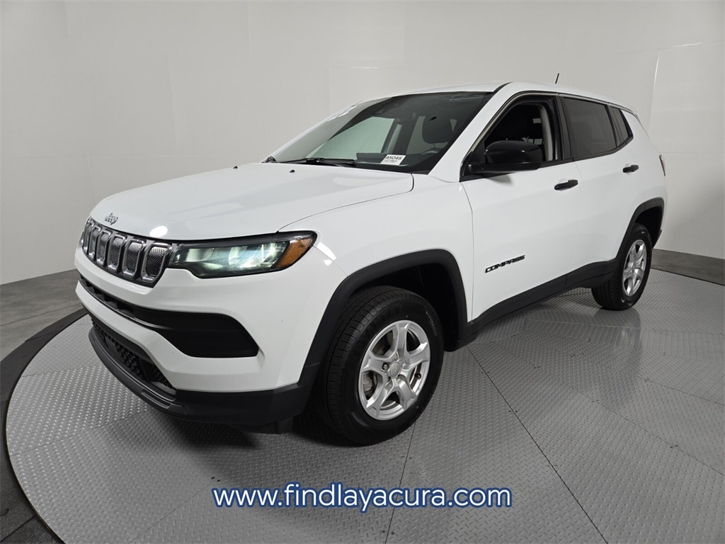 Used 2022 Jeep Compass Sport with VIN 3C4NJDAB8NT205568 for sale in Henderson, NV