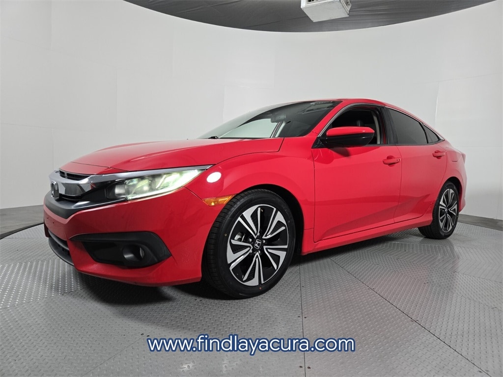 Used 2017 Honda Civic EX-L w/Honda Sensing Sedan