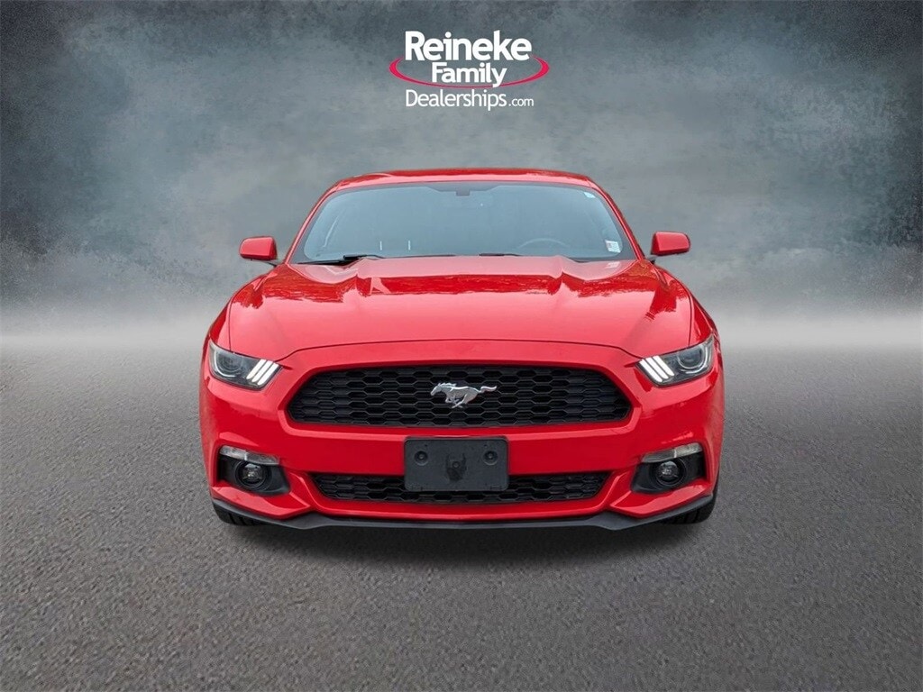 Used 2017 Ford Mustang EcoBoost with VIN 1FA6P8TH8H5286545 for sale in Findlay, OH