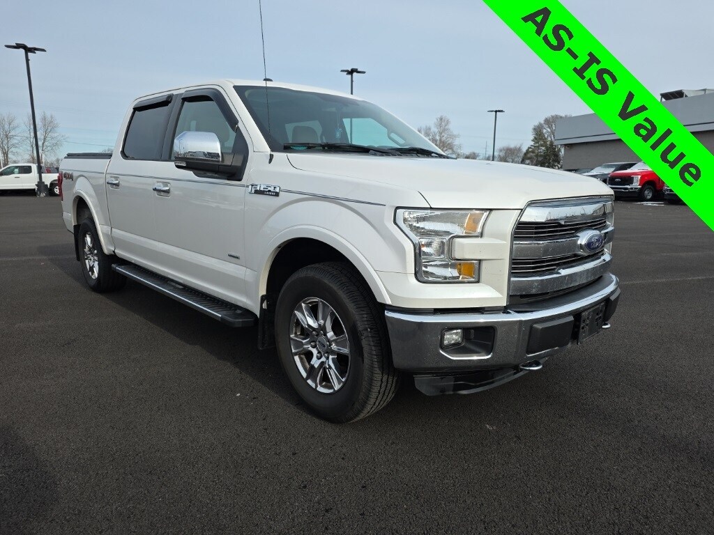 Used 2015 Ford F-150 Lariat Truck SuperCrew Cab