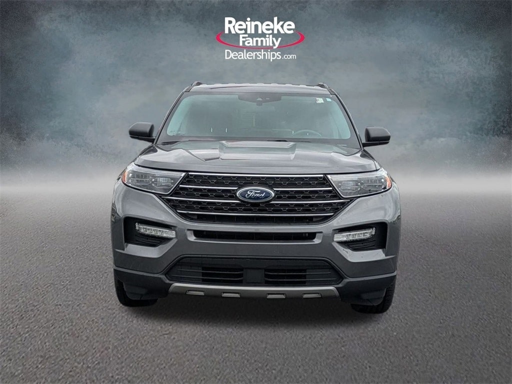 Used 2022 Ford Explorer XLT with VIN 1FMSK8DH8NGB96586 for sale in Findlay, OH