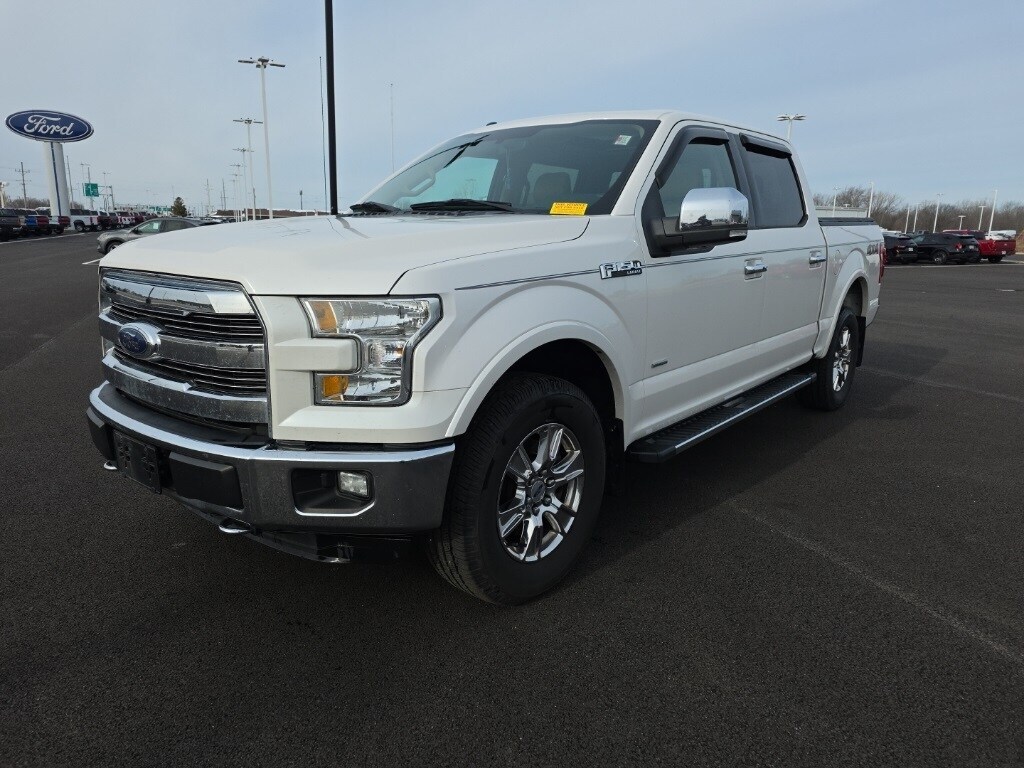 Used 2015 Ford F-150 Lariat Truck SuperCrew Cab
