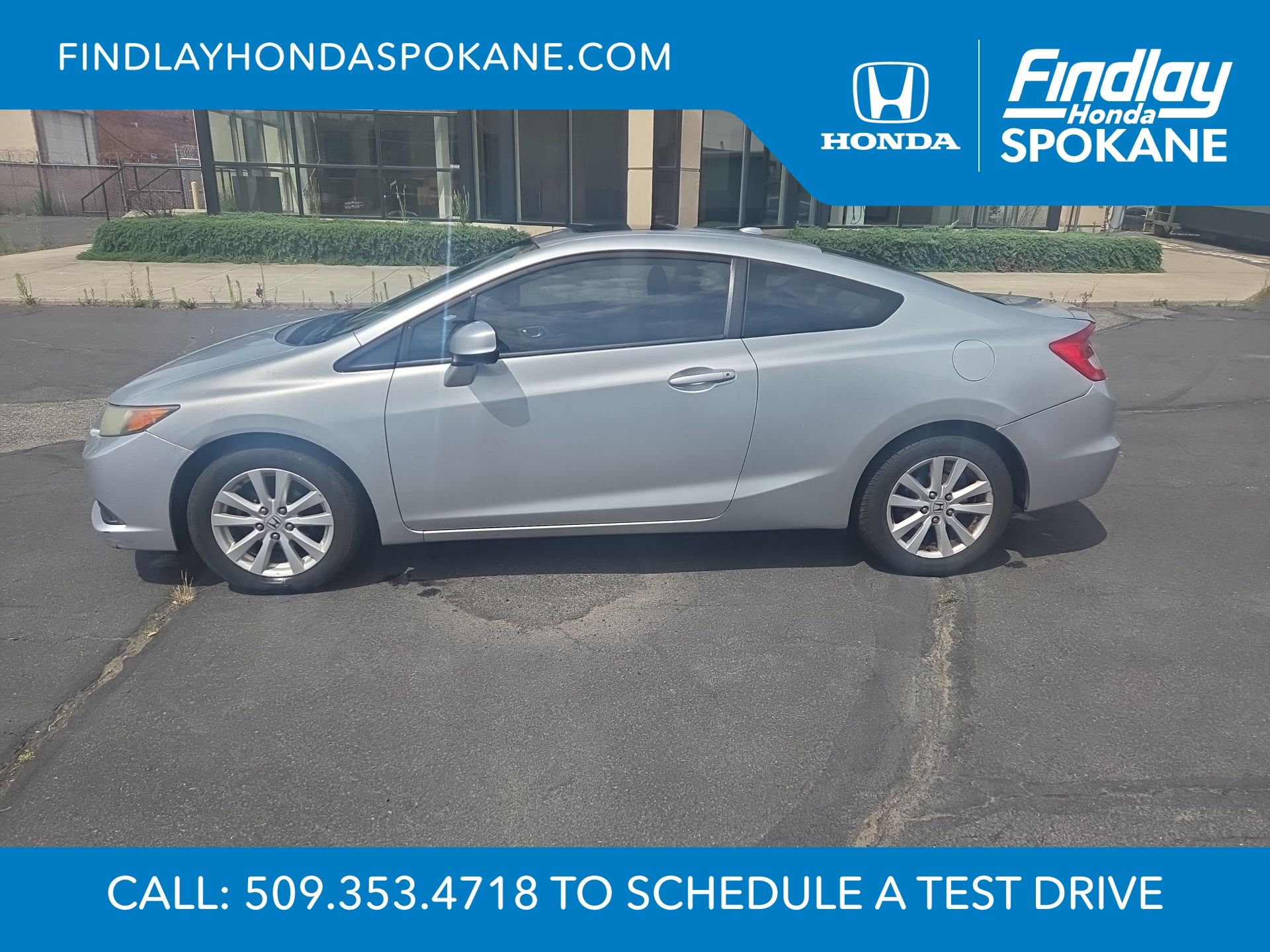 Used 2012 Honda Civic EX with VIN 2HGFG3B84CH527079 for sale in Spokane, WA