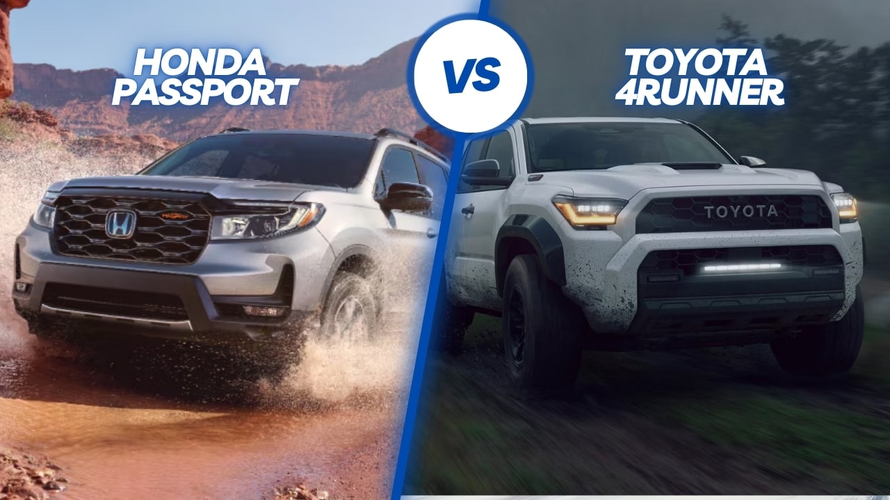 2025 Honda Passport vs 2025 Toyota 4Runner