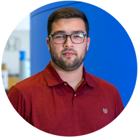 Staff member Cody Hughes from ID_546e59