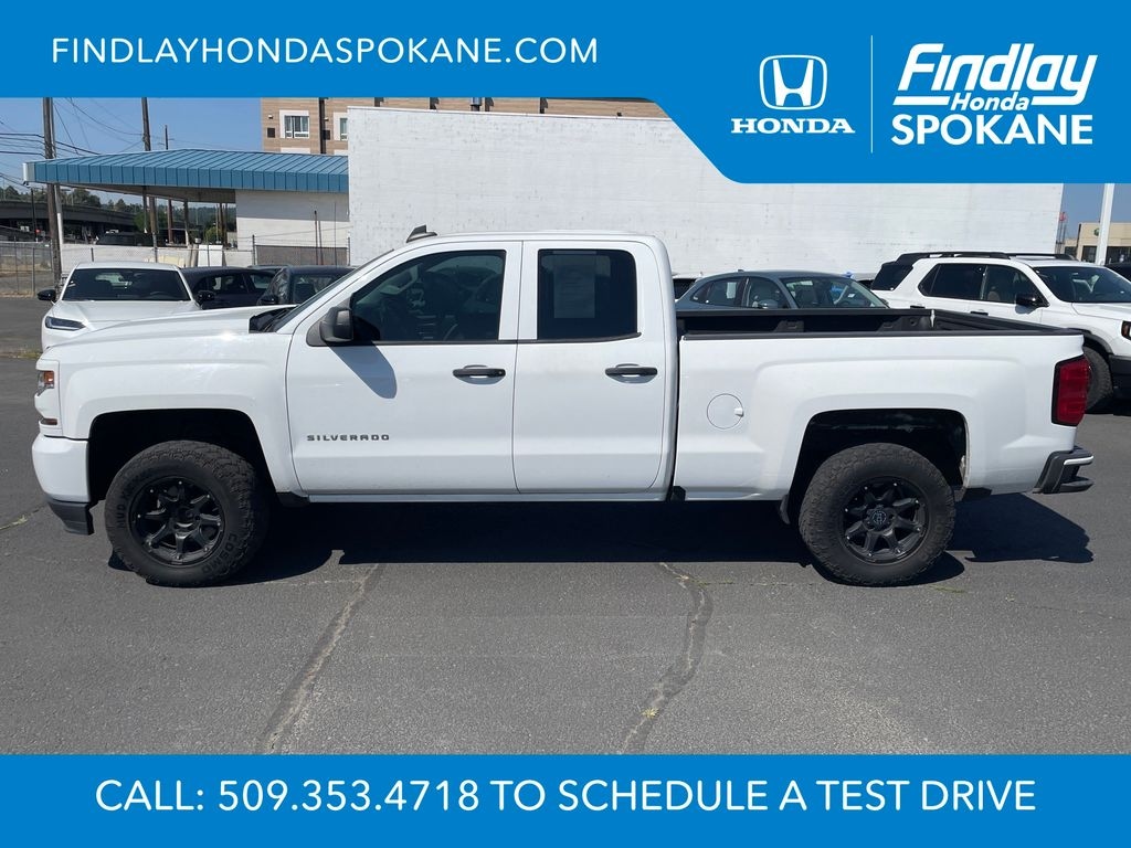 Used 2018 Chevrolet Silverado 1500 Silverado Custom Truck Double Cab