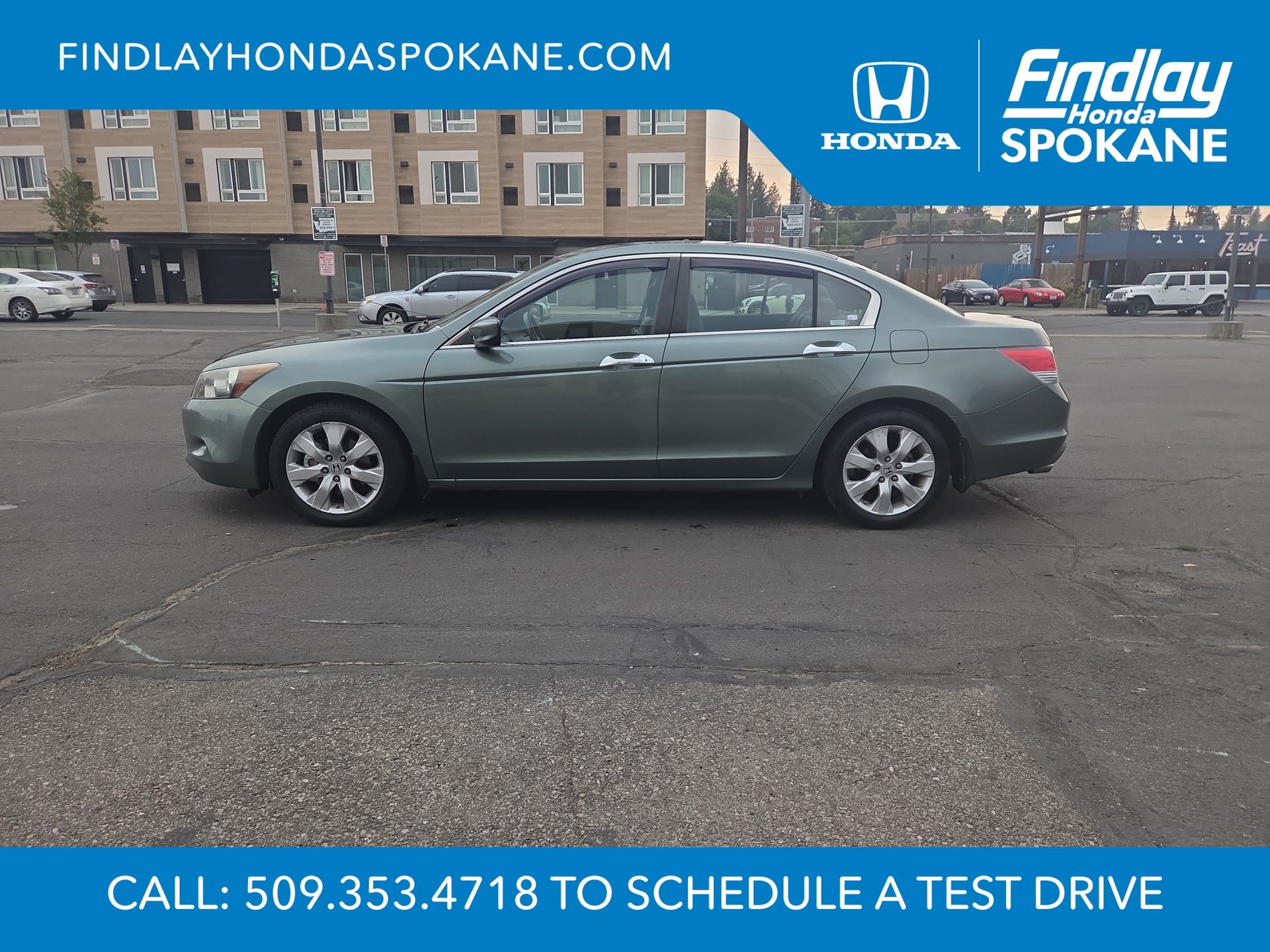 Used 2009 Honda Accord EX-L with VIN 1HGCP36869A000827 for sale in Spokane, WA