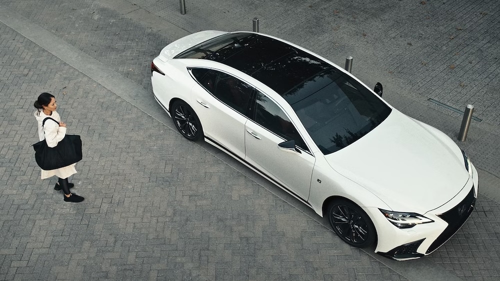 2025 Lexus LS three-quarter view