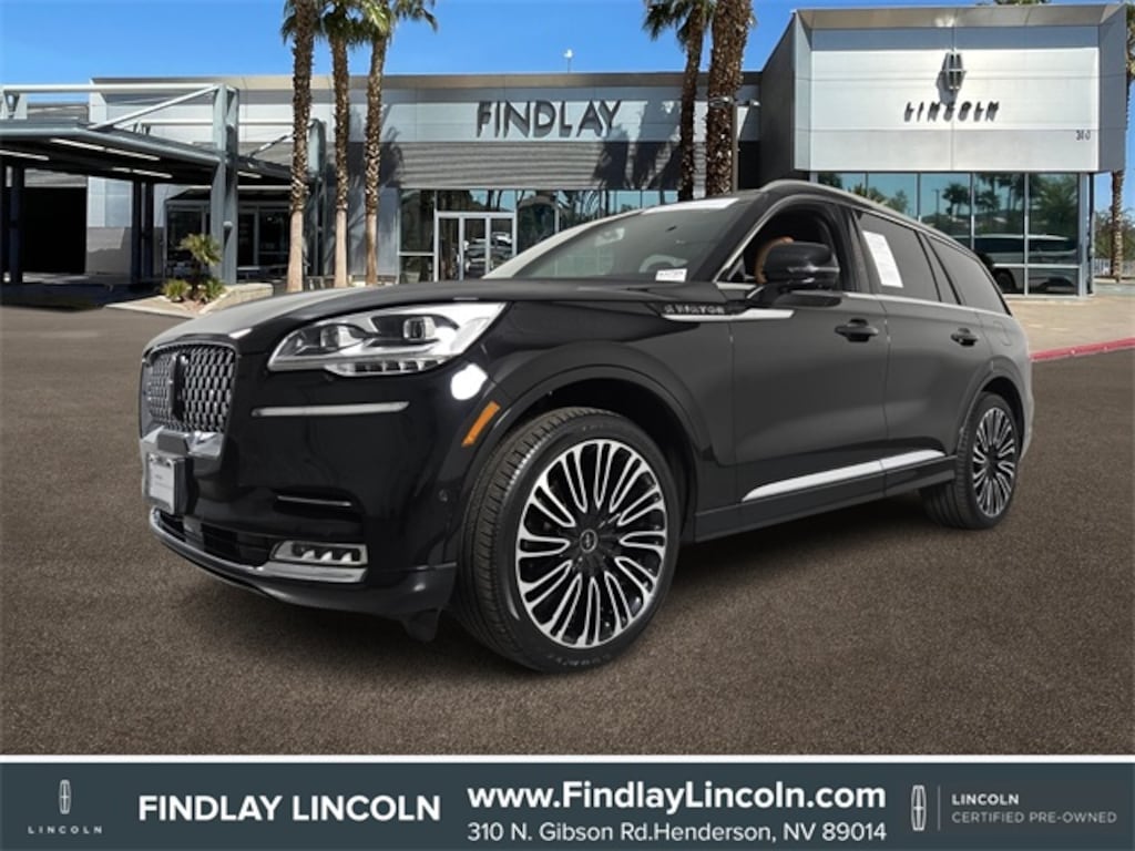 Certified 2023 Lincoln Aviator Black Label SUV