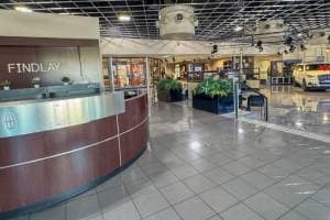 interior of dealership