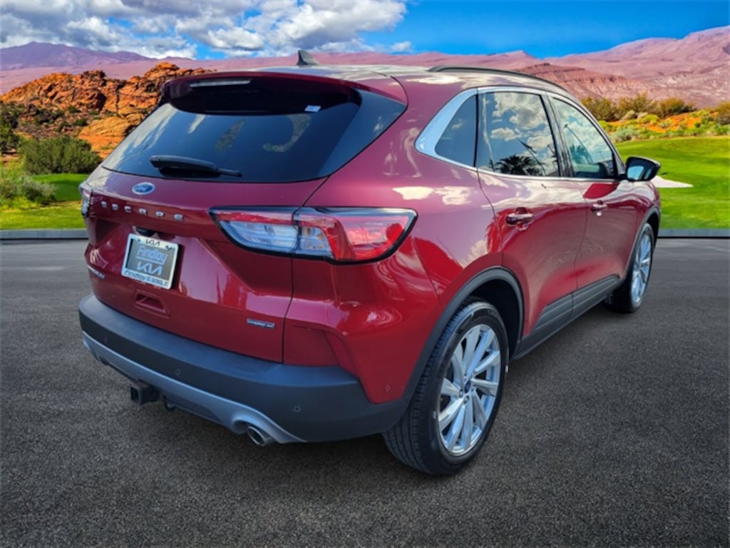 Used 2021 Ford Escape Titanium Hybrid SUV