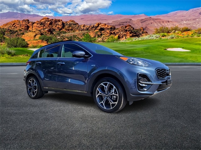 Certified 2020 Kia Sportage SX with VIN KNDPRCA68L7773058 for sale in Saint George, UT
