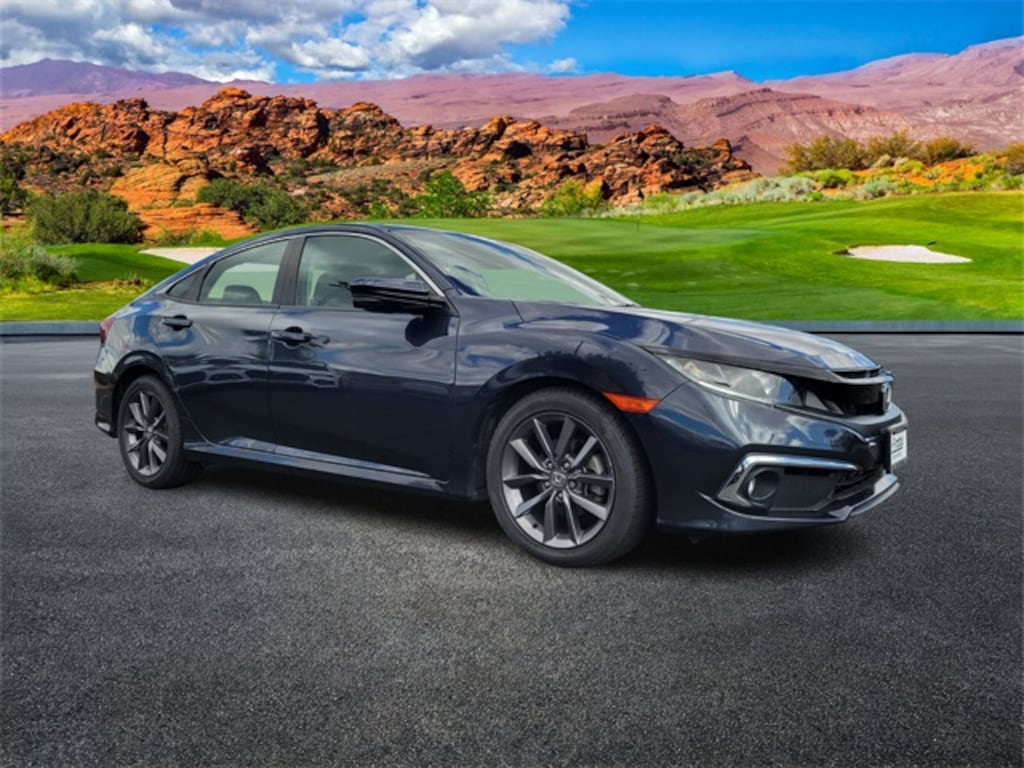 Used 2021 Honda Civic EX-L Sedan