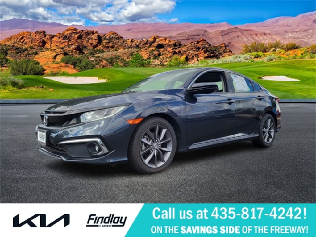 Used 2021 Honda Civic EX-L Sedan