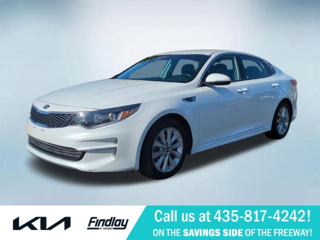 Used 2018 Kia Optima EX with VIN 5XXGU4L35JG270535 for sale in St. George, UT