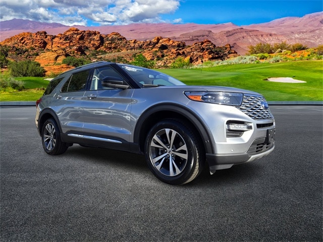 Used 2020 Ford Explorer Platinum with VIN 1FM5K8HC2LGC99494 for sale in Saint George, UT