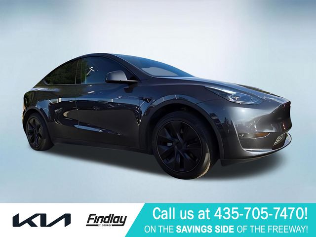 Used 2025 Tesla Model Y Long Range with VIN 7SAYGDED7SF251915 for sale in St. George, UT