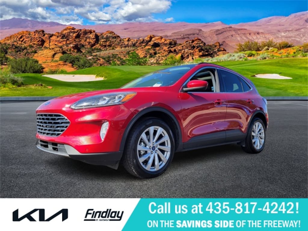 Used 2021 Ford Escape Titanium Hybrid SUV