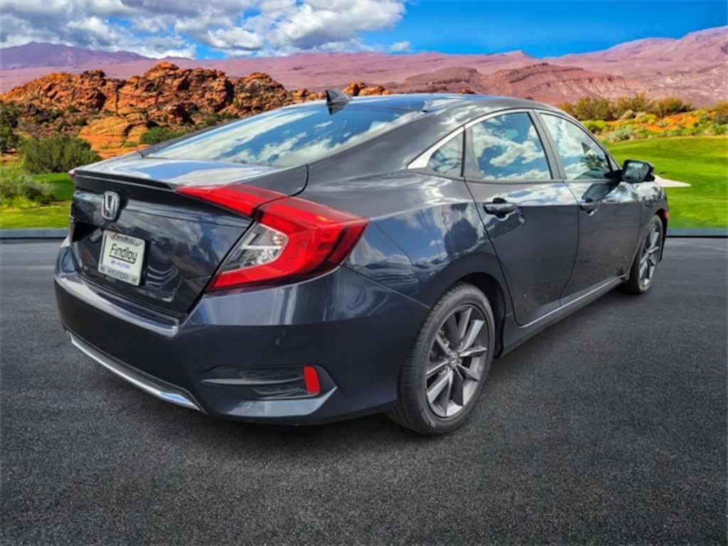 Used 2021 Honda Civic EX-L Sedan