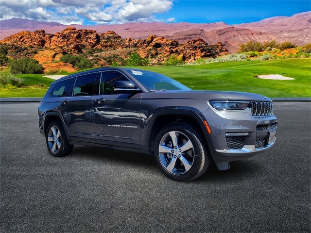 Used 2021 Jeep Grand Cherokee L Limited with VIN 1C4RJKBG3M8189969 for sale in Saint George, UT