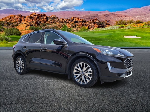 Used 2021 Ford Escape Titanium with VIN 1FMCU0DZ5MUA69609 for sale in Saint George, UT
